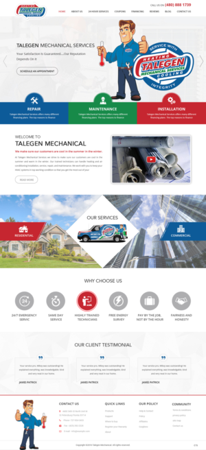 Web Design by pb for this project | Design: #12521356