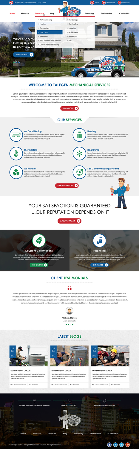 Web Design by Sbss for this project | Design #12587775