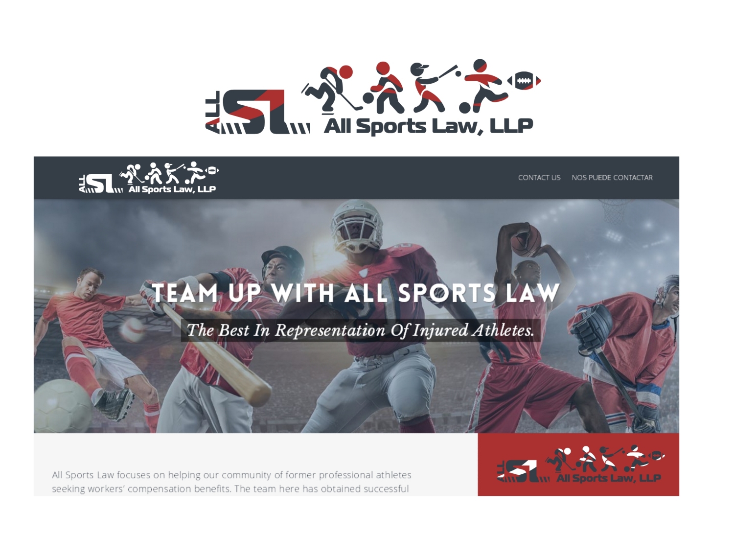 Logo Design by Kero for All Sports Law, LLP | Design #12476953