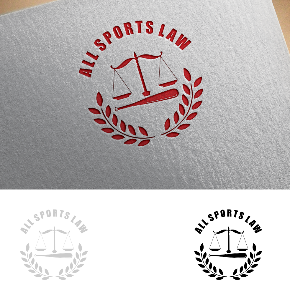 Logo Design by WeiArts for All Sports Law, LLP | Design #12521127