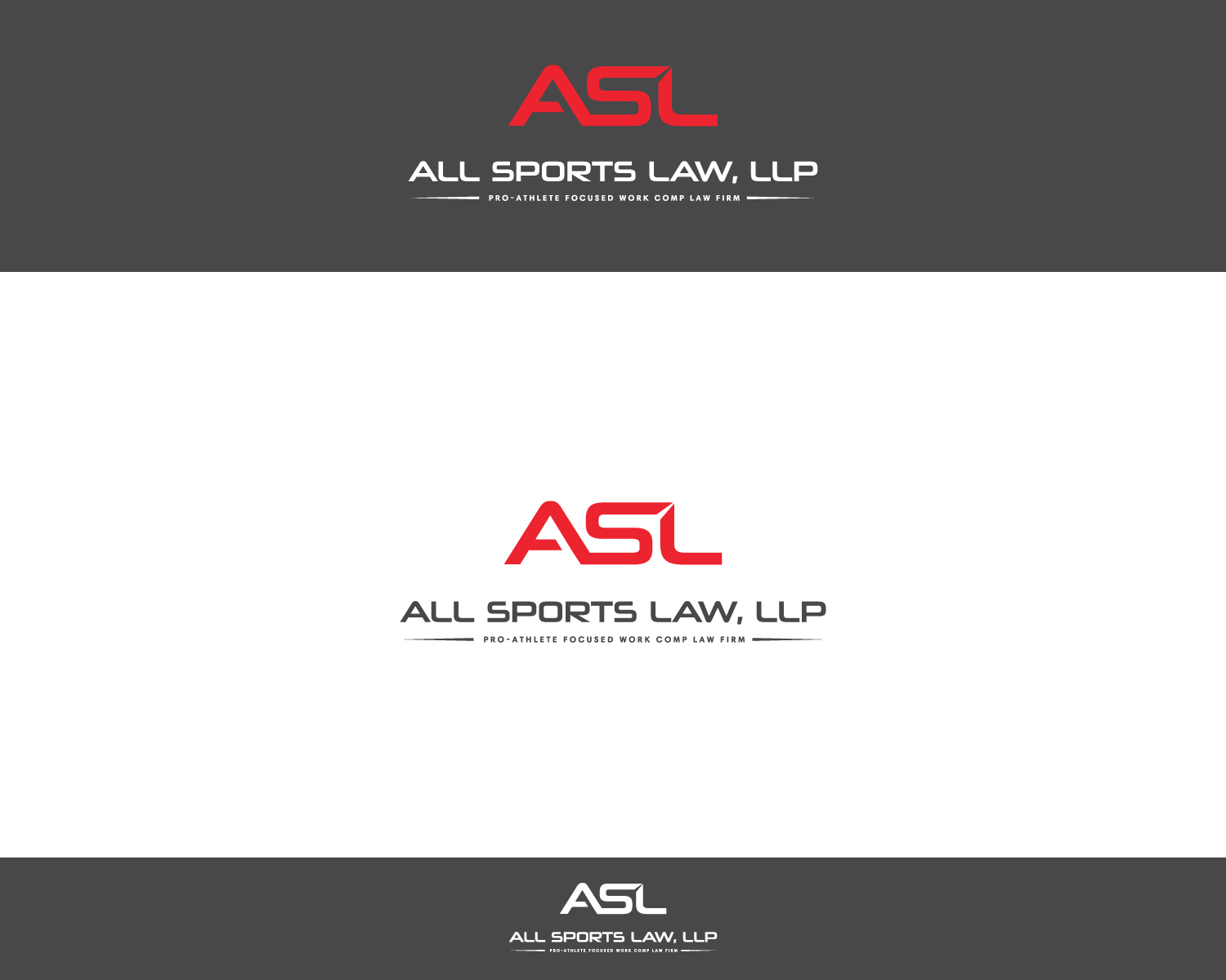 Logo Design by Atec for All Sports Law, LLP | Design #12468543