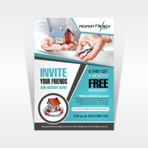 Design de Flyer par debdesign pour Property North Agency | Design : #12476034