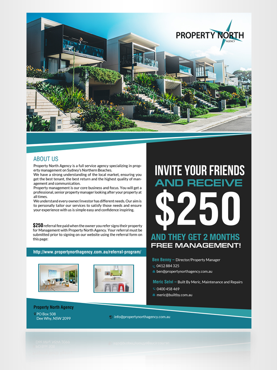 Flyer Design by creative.bugs for Property North Agency | Design #12469568