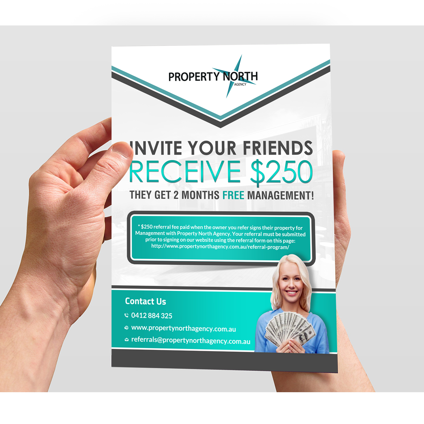 Flyer Design by creative.bugs for Property North Agency | Design #12470999