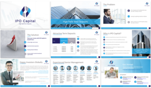 PowerPoint Design by Imazing for IPO Capital Pty Ltd | Design: #12540444