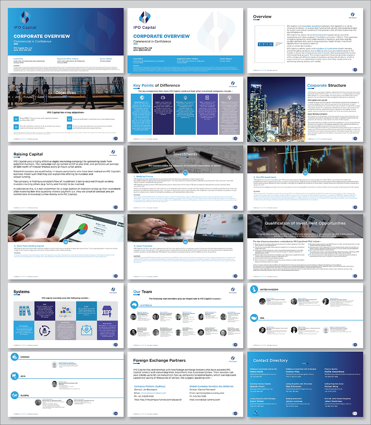 PowerPoint Design by Flatmilter for IPO Capital Pty Ltd | Design #12558203