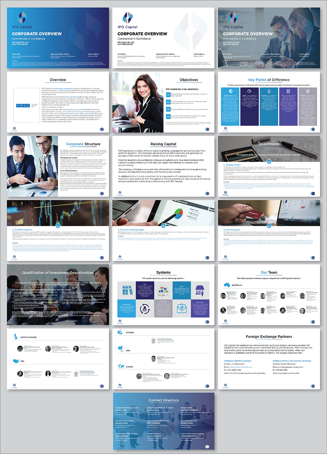 PowerPoint Design by Flatmilter for IPO Capital Pty Ltd | Design #12572896