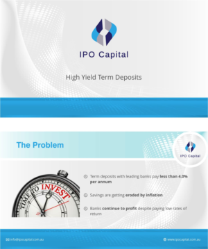 PowerPoint Design by ImageNation for IPO Capital Pty Ltd | Design: #12515400