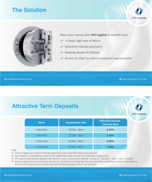 PowerPoint Design by ImageNation for IPO Capital Pty Ltd | Design: #12515411