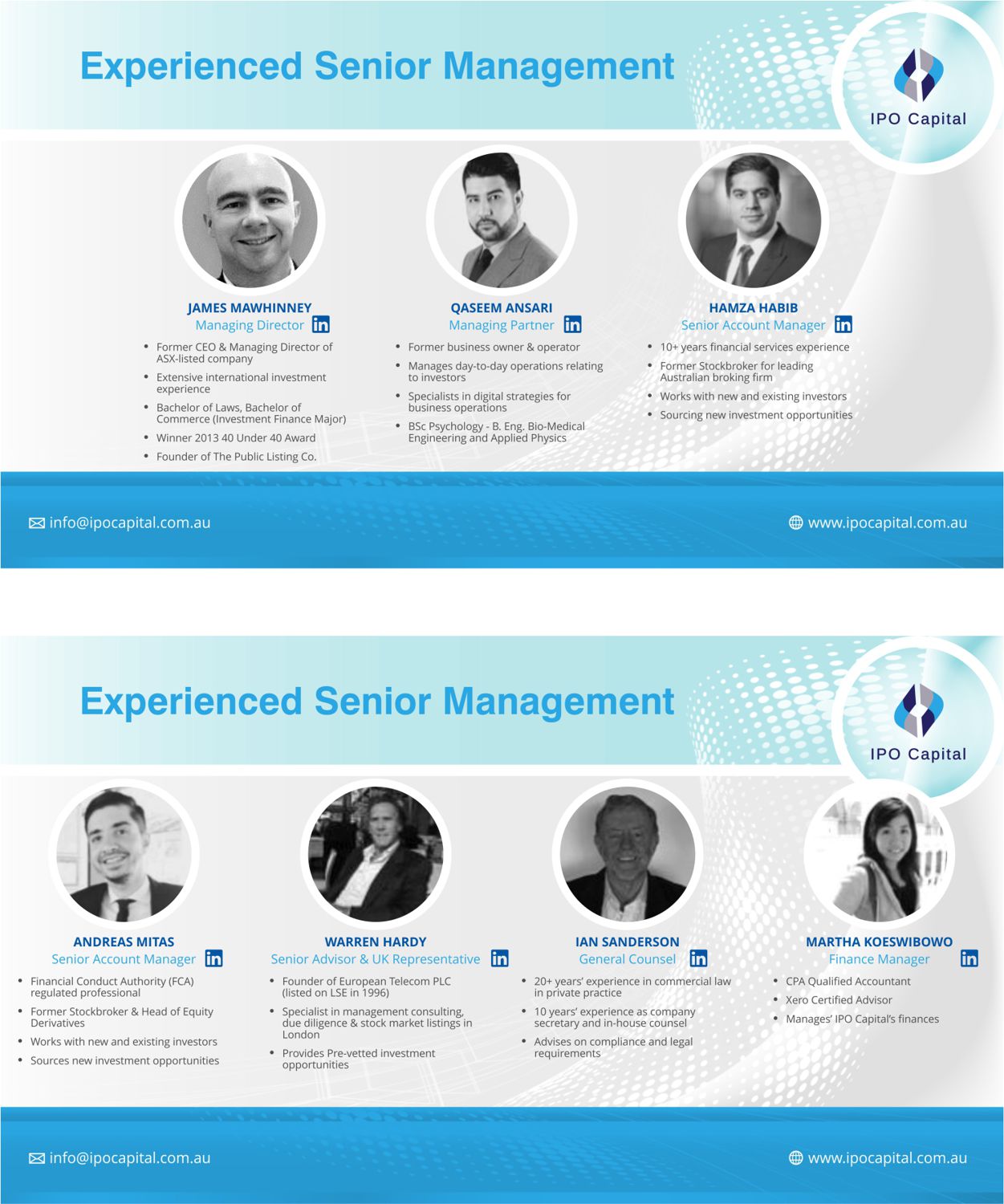 PowerPoint Design by ImageNation for IPO Capital Pty Ltd | Design #12515420