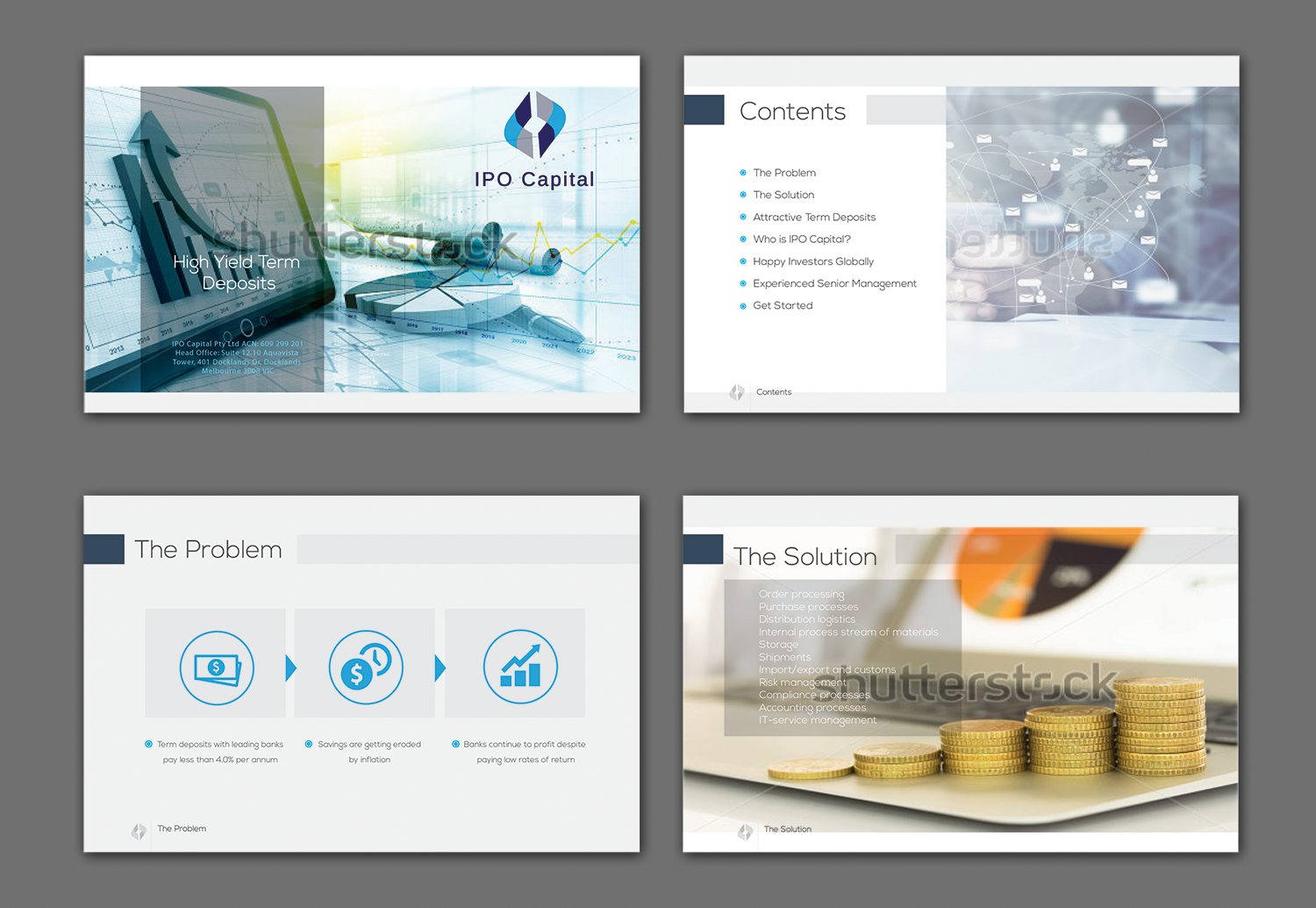 PowerPoint Design by nafizrahat for IPO Capital Pty Ltd | Design #12499810
