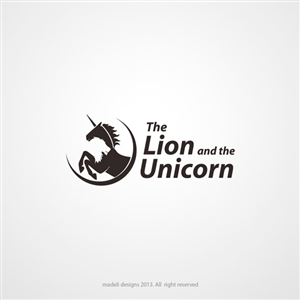 The Lion And The Unicorn | Logo Design by Alex Martin