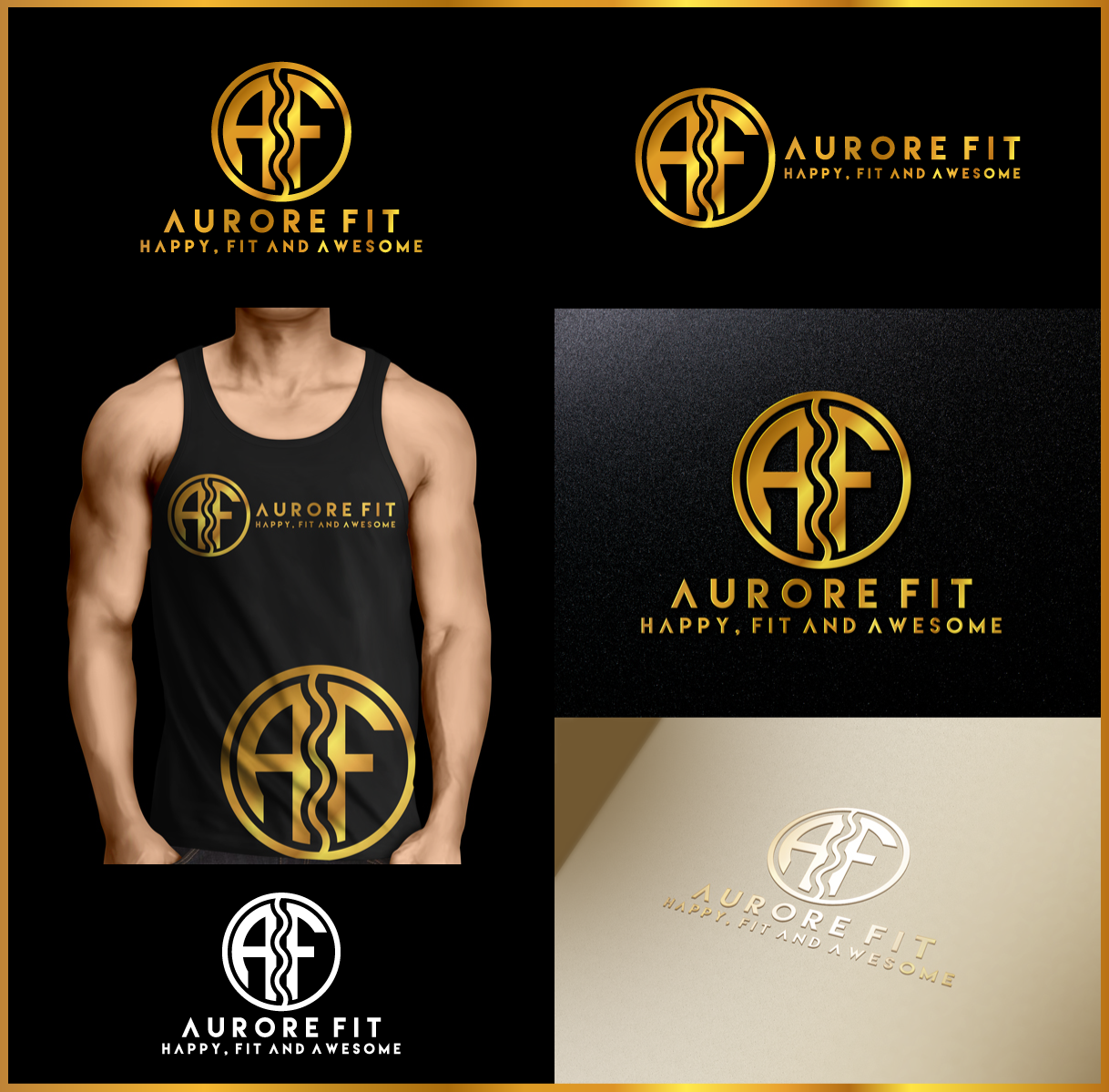 Logo Design by AFD for Aurore Fit SA | Design #12516006