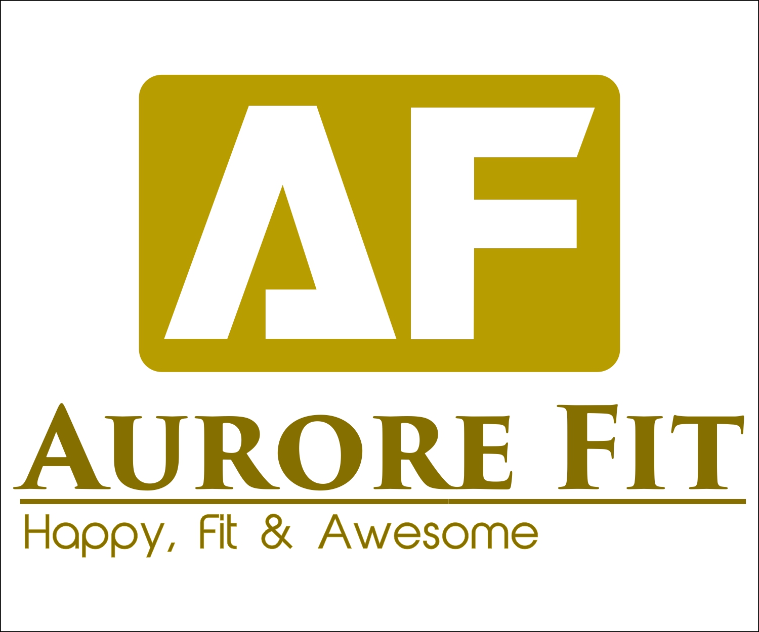 Logo Design by fahri_azizy for Aurore Fit SA | Design #12532037