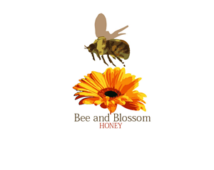 Bee and Blossom Honey | Logo Design by Oliver  Balard