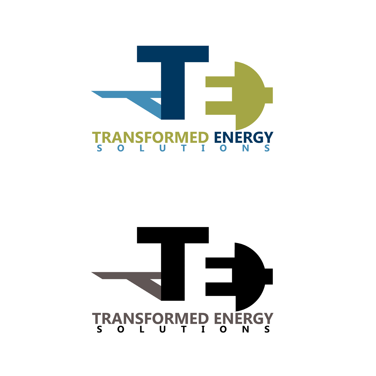 Logo Design by Javelin Studio for Transformed Energy Solutions | Design #12569853