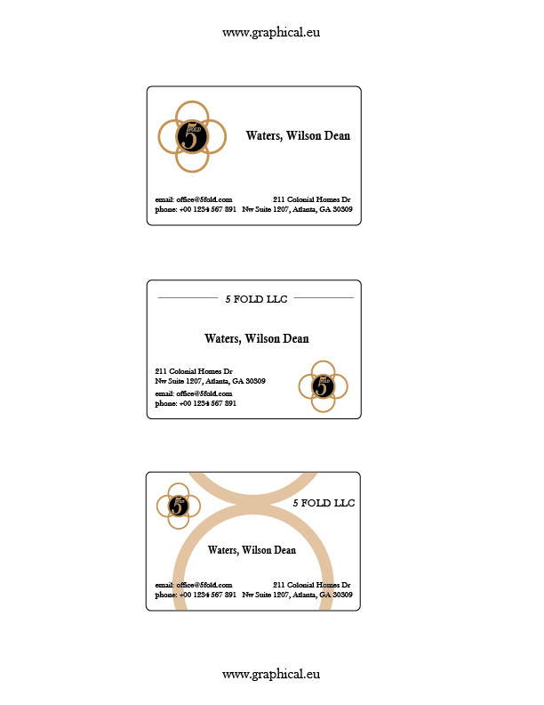 Logo Design by yops for 5Fold Capital, LLC | Design #12483151