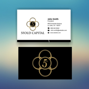 Logo Design by Sarah Graphic for 5Fold Capital, LLC | Design: #12512848
