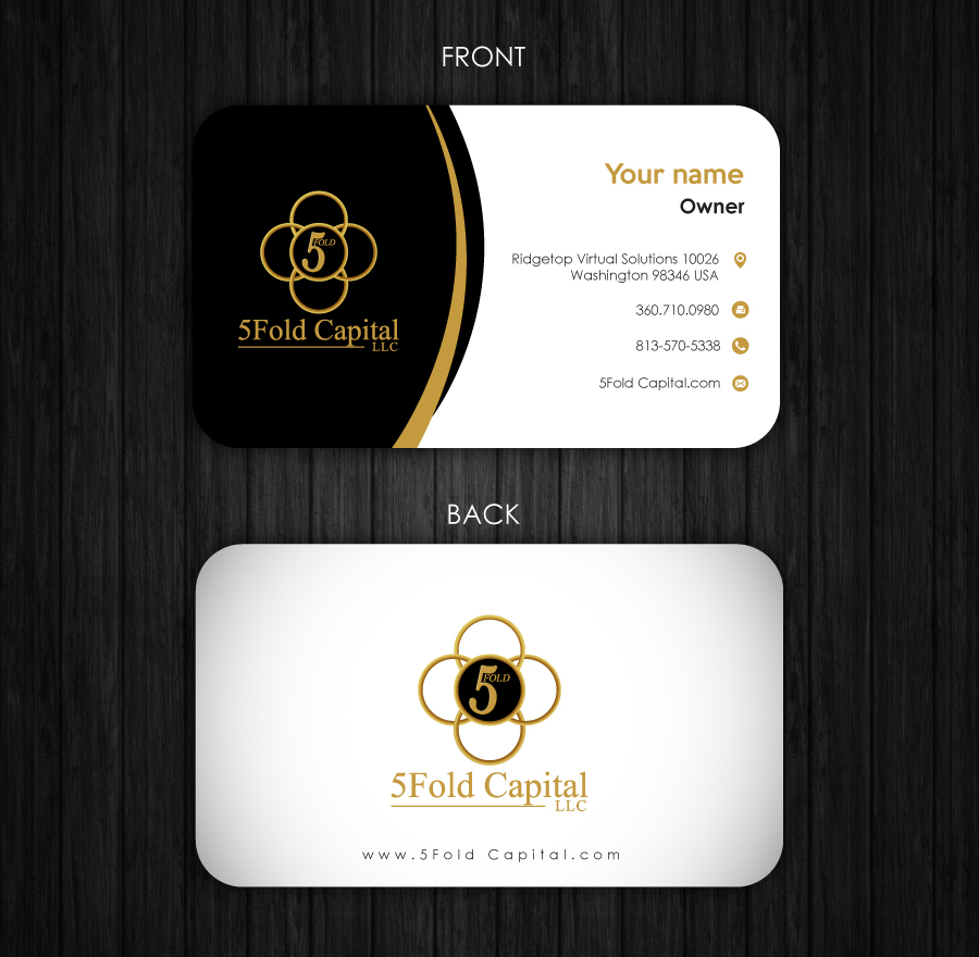 Logo Design by debdesign for 5Fold Capital, LLC | Design #12554765