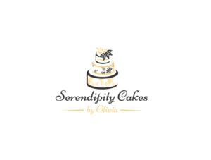 Serendipity Cakes by Olivia | Logo Design by wonderland