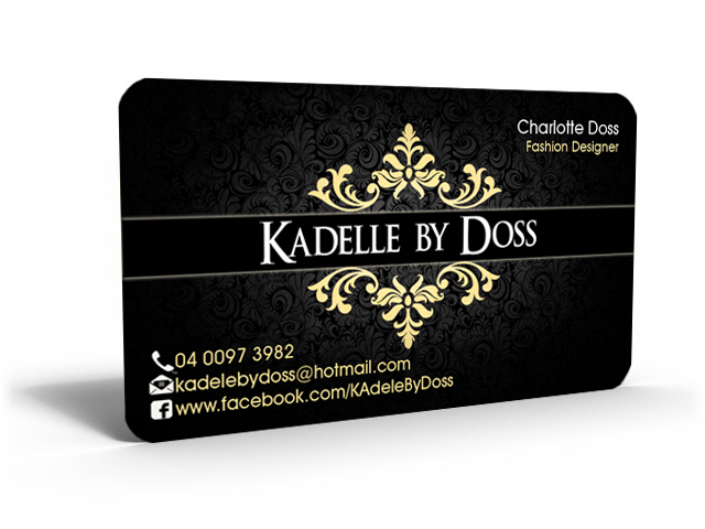 fashion business cards