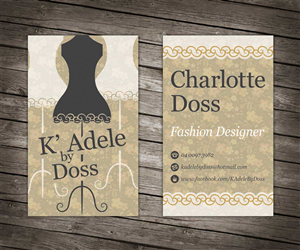 Design de Carte de Visite par amy claire thompson pour ce projet | Design : #2411780