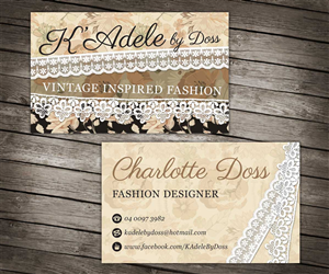 Design de Carte de Visite par amy claire thompson pour ce projet | Design : #2411786