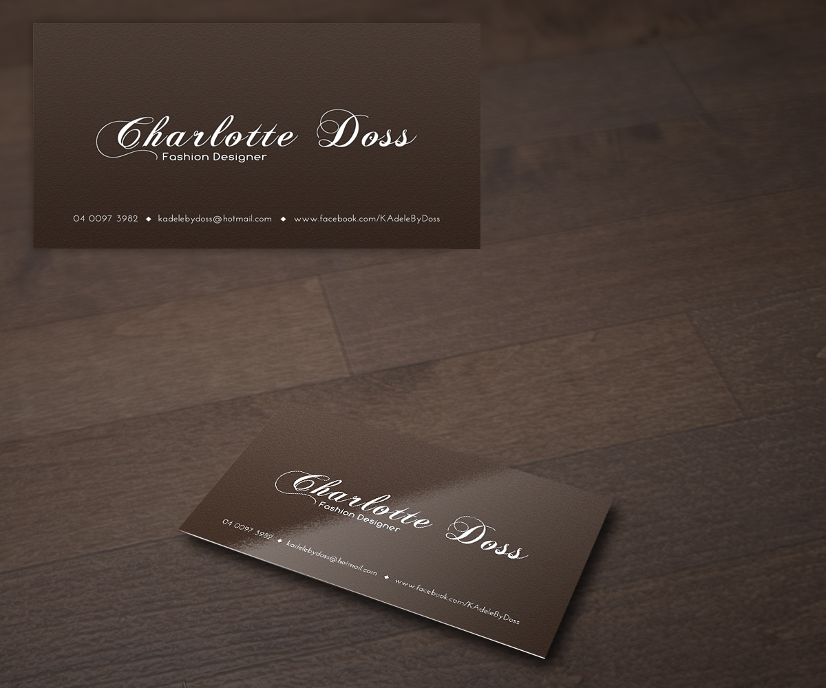 Business Card Design by FutureDesigne for this project | Design #2413250