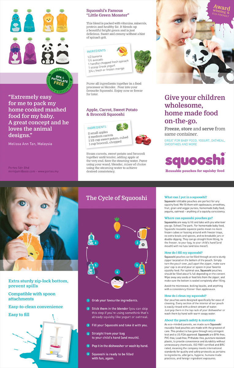 Brochure Design by Monica for Portes Sdn Bhd | Design #2472249