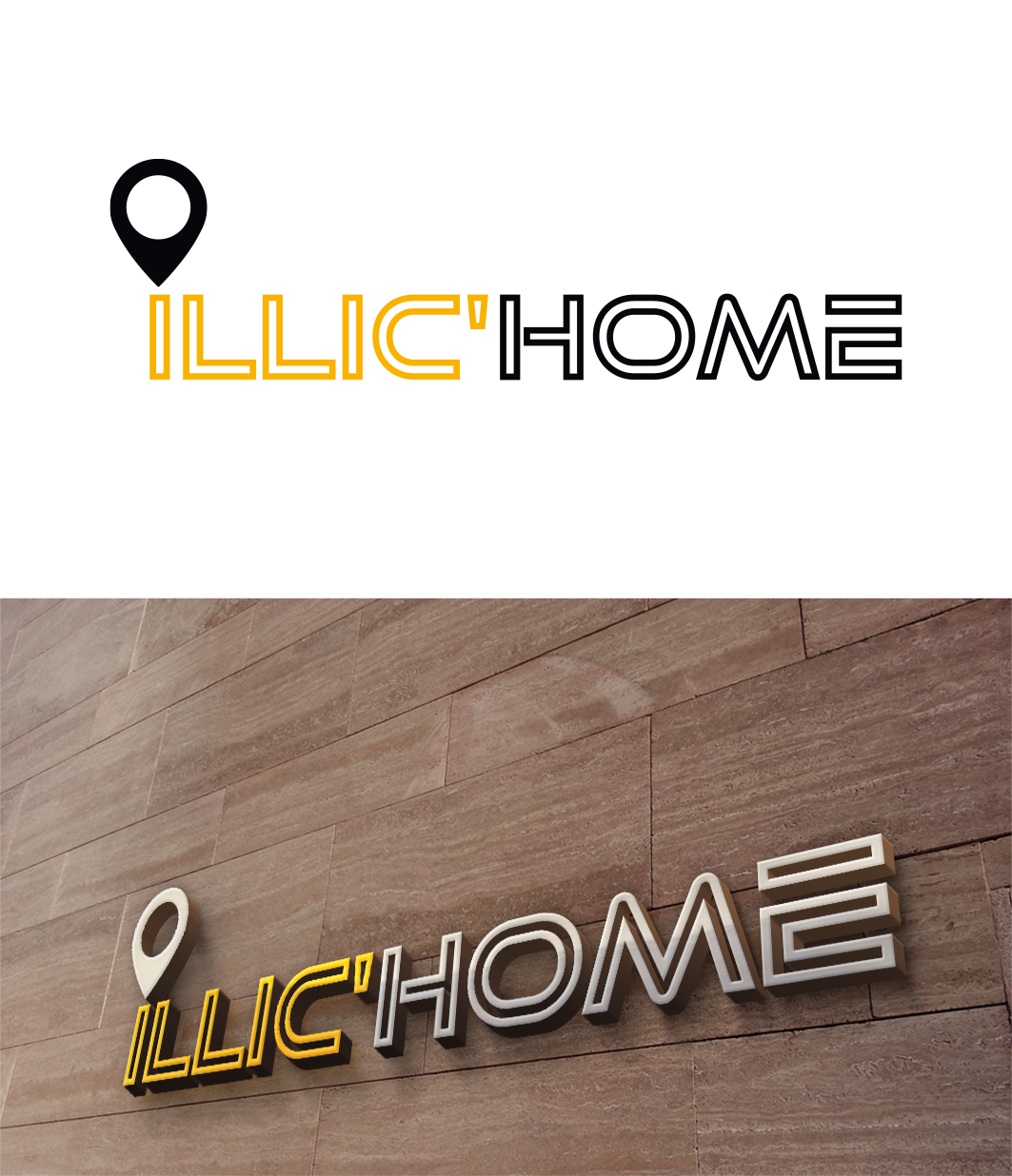 Logo Design by trufya for Illic'home | Design #12584410