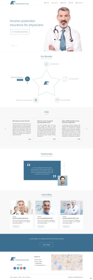 Diseño Web por pb para Twin Oak Advisors | Diseño: #12499405