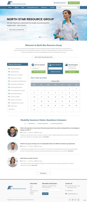 Web Design par pb pour Twin Oak Advisors | Design : #12511471