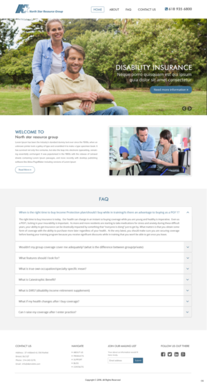 Web Design par pb pour Twin Oak Advisors | Design : #12511474
