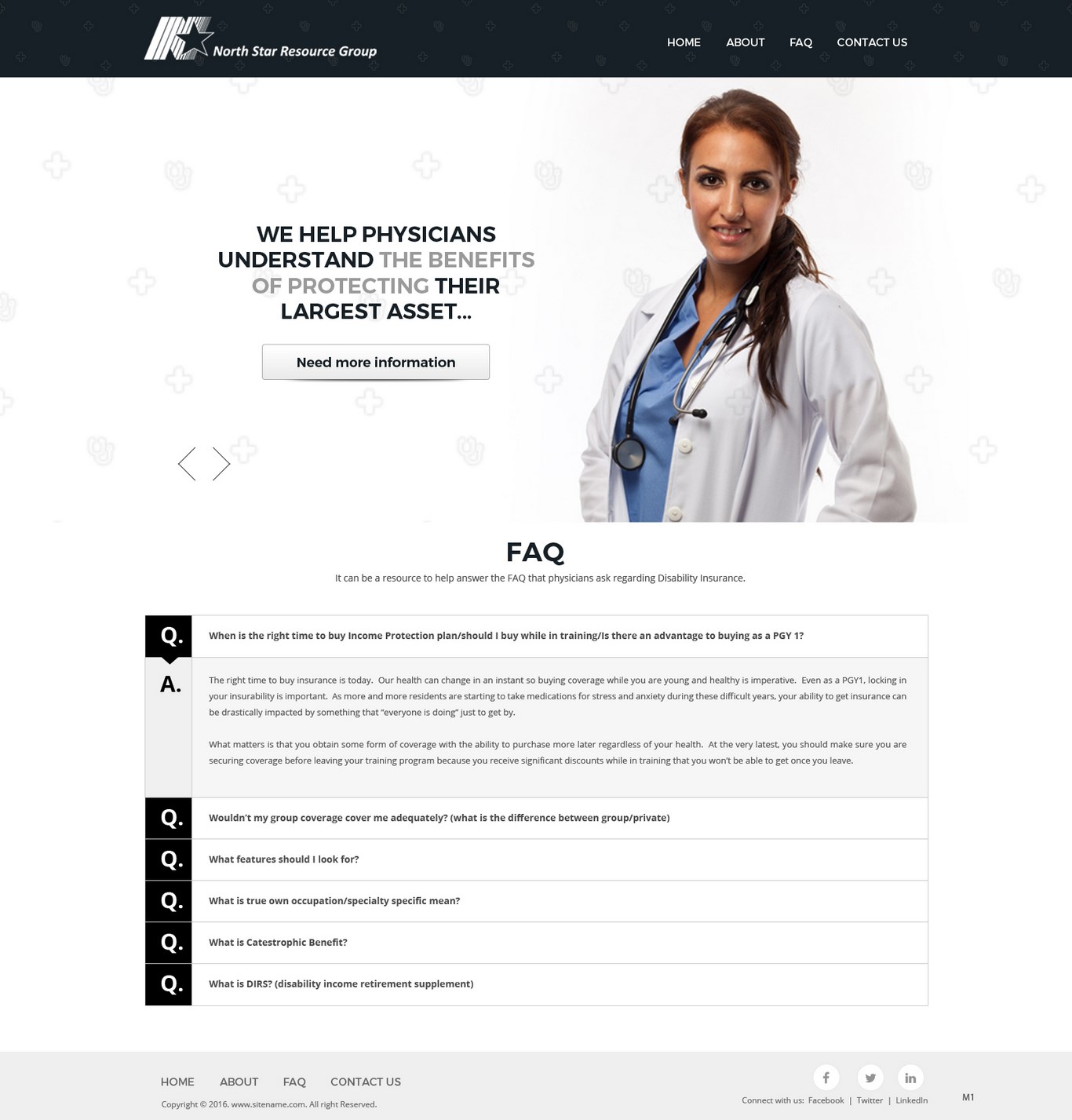 Web Design by pb for Twin Oak Advisors | Design #12521090