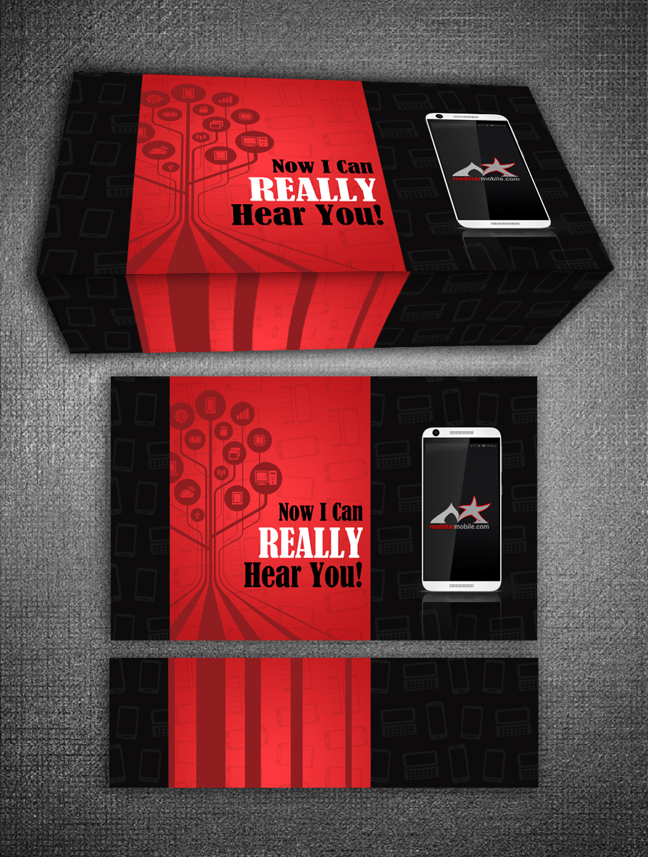 Packaging Design by rug for Madstar Mobile | Design #12583448