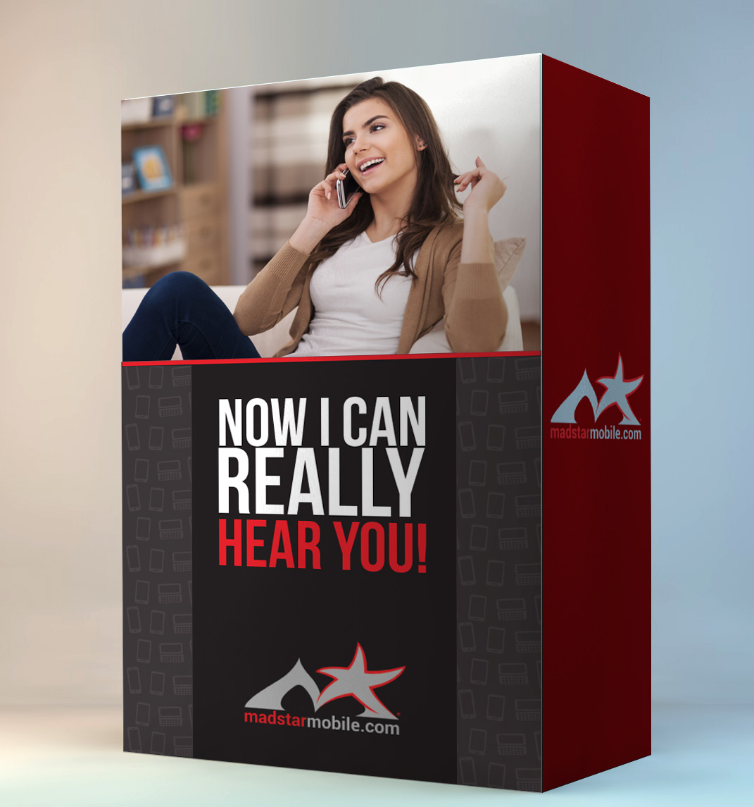 Packaging Design by JCR for Madstar Mobile | Design #12501400