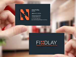 Business Card Design by Creations Box 2015 for Findlay Management Consulting Pty Ltd | Design: #12499578