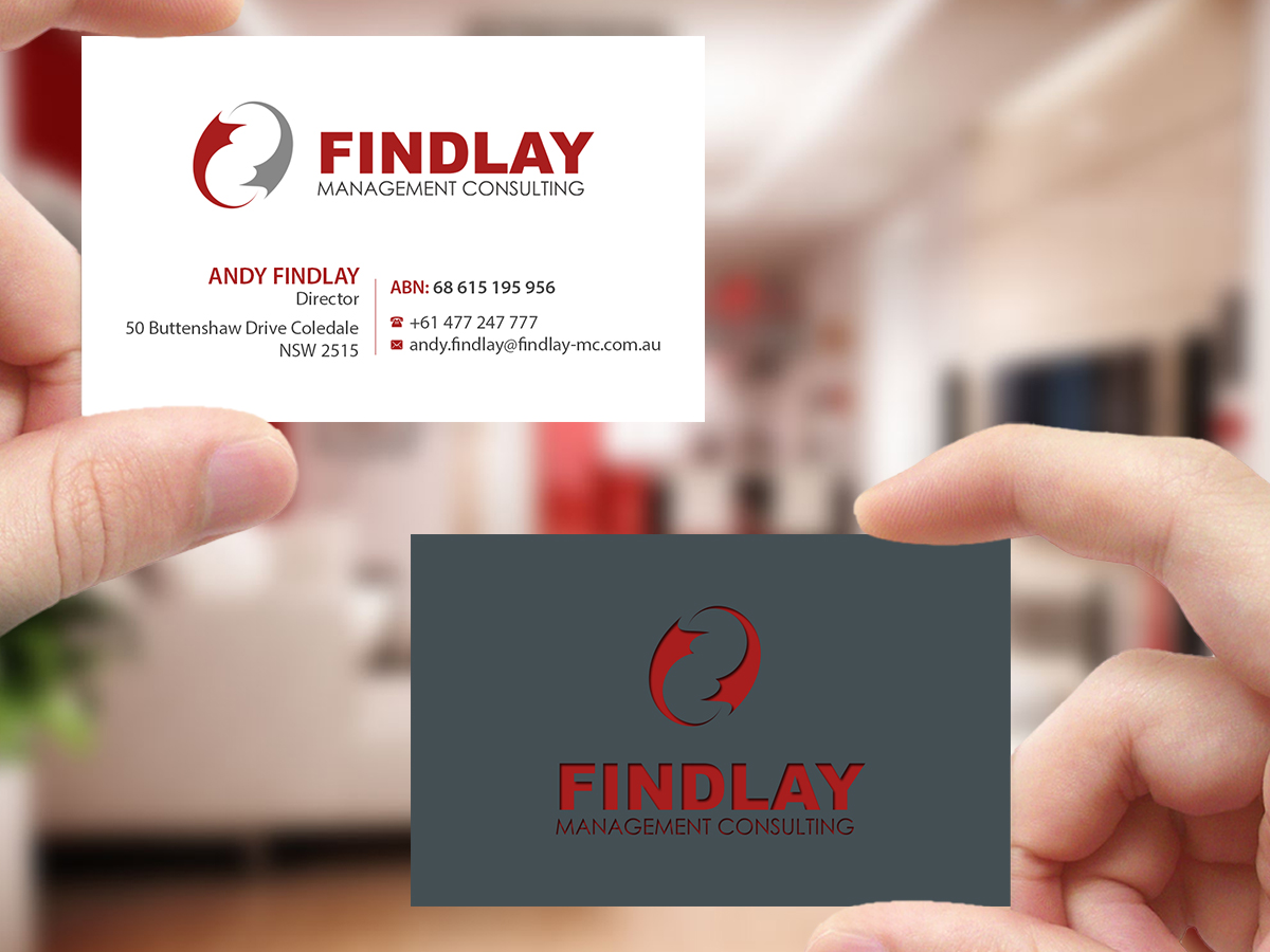 Business Card Design by Creations Box 2015 for Findlay Management Consulting Pty Ltd | Design #12506502