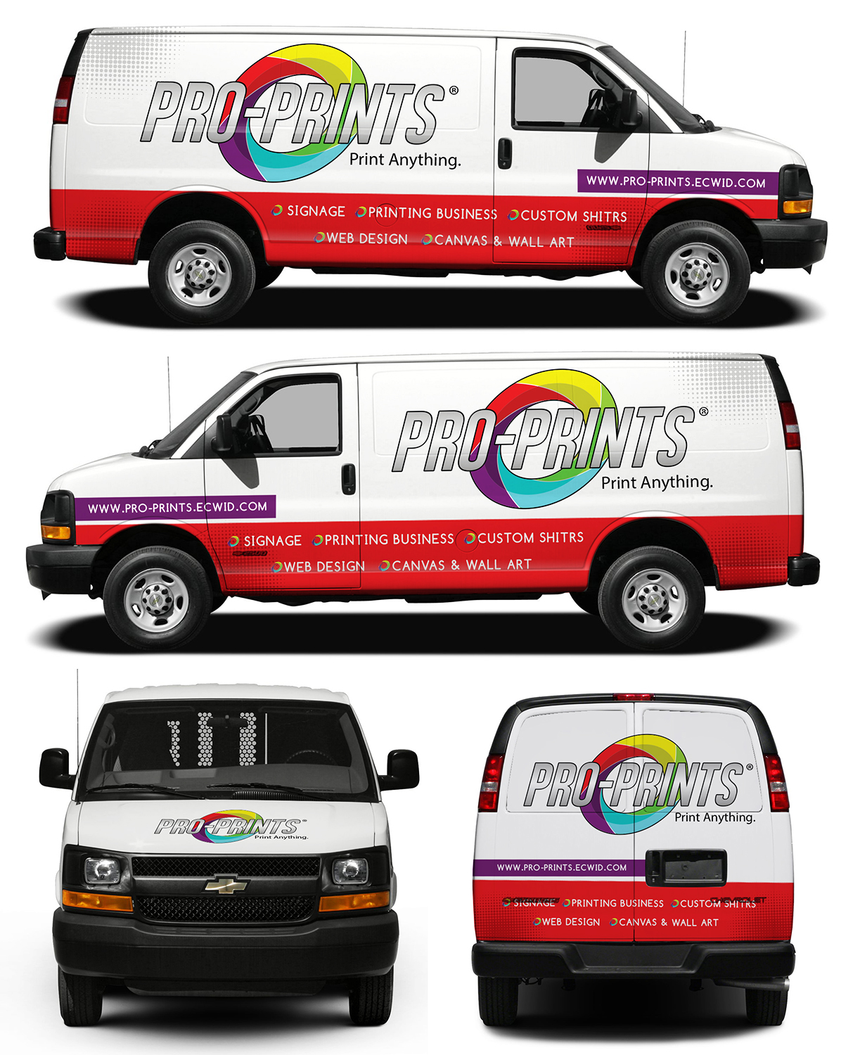 Vector Design by dedenambrol for Pro-Prints Sign Imaging LLC | Design #12495496