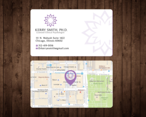 Business card with logo for a family psychologist | Design de Carte de Visite par Designs 2019