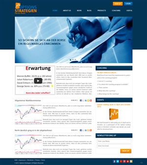 Wordpress Design by pb for Oliver Stock WebDesign | Design: #2424637