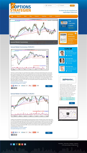 Wordpress Design by pb for Oliver Stock WebDesign | Design: #2424653