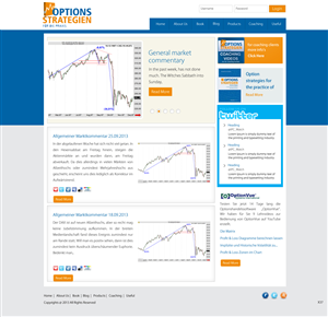 Wordpress Design by pb for Oliver Stock WebDesign | Design: #2433623