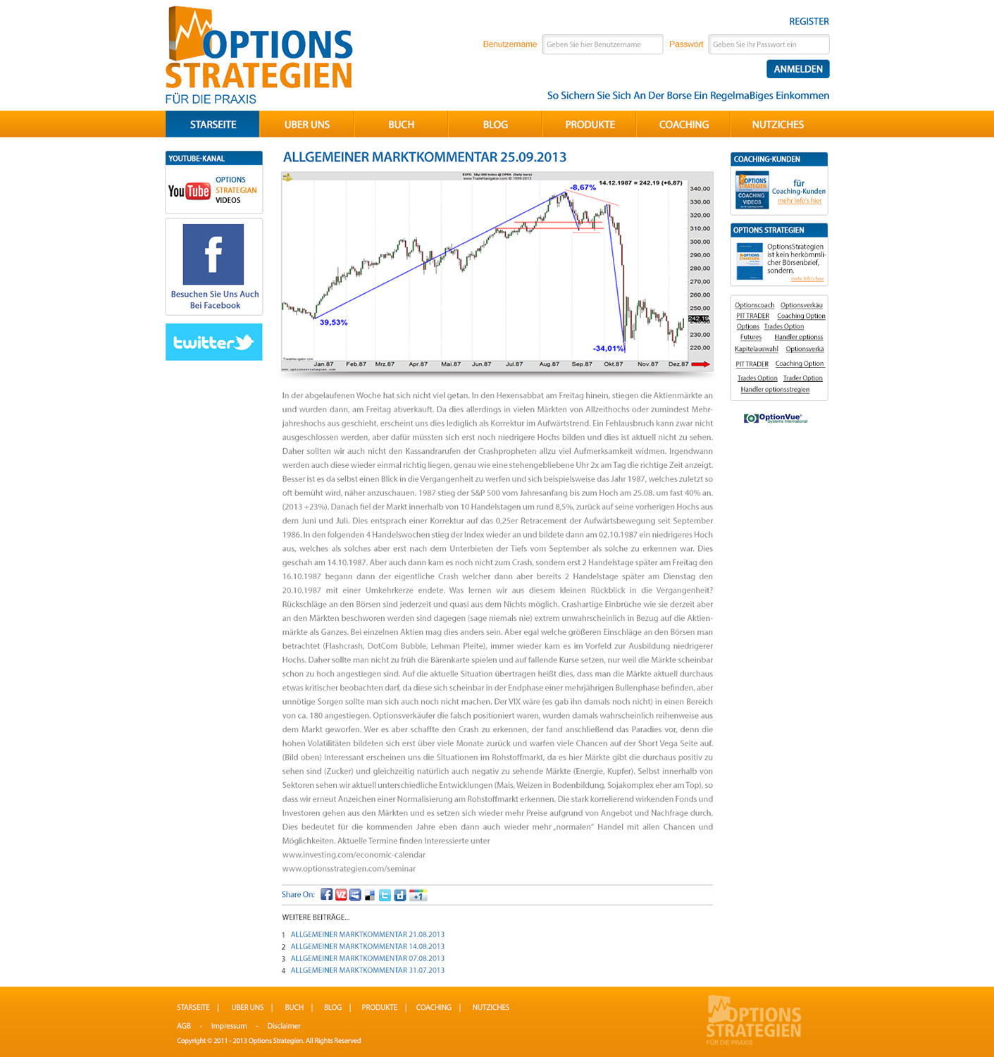 Wordpress Design by TechWise for Oliver Stock WebDesign | Design #2445302