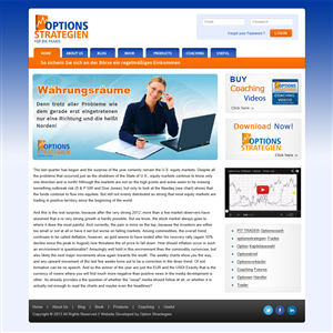 Diseño Wordpress por Creative X Designs para Oliver Stock WebDesign | Diseño: #2456565