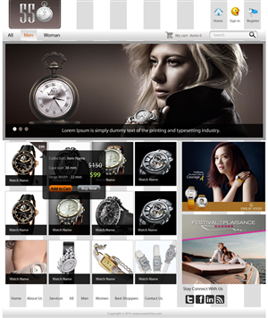 Web Design par pb pour ce projet | Design : #522309