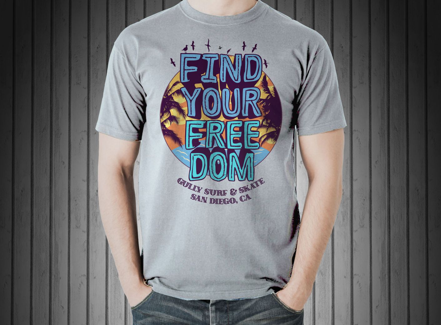 T-Shirt-Design von Nikola Simonovikj für Gully Surf Corp. | Design #15228722