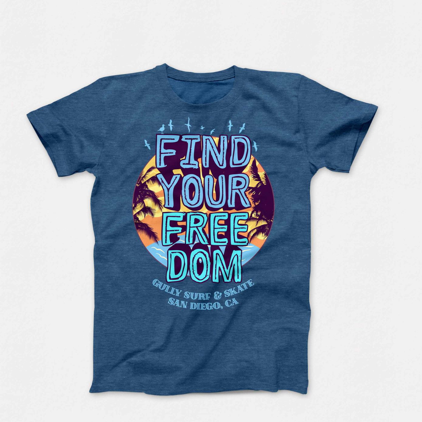 T-shirt Design by Nikola Simonovikj for Gully Surf Corp. | Design #15228723