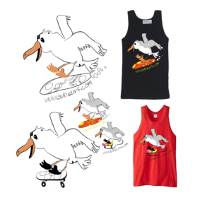 Diseño de Camiseta por davem para Gully Surf Corp. | Diseño #15294049