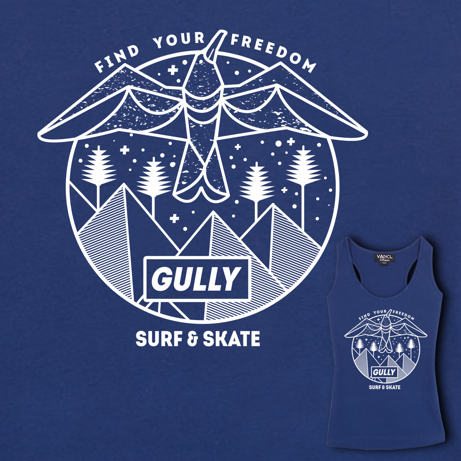 T-Shirt-Design von Heydale für Gully Surf Corp. | Design #15291944
